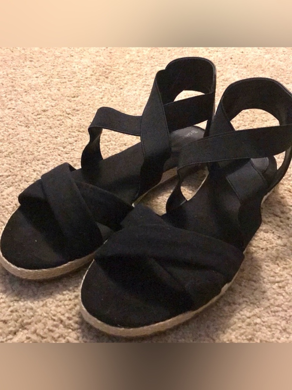 Giani Bernini Black Sandals